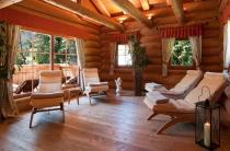 Im Ruhe-und Meditationshaus können Sie nach dem Saunagang entspannen