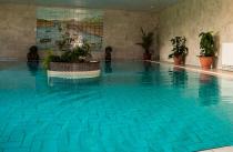 Das Schwimmbad des Hotels...