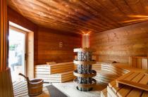 Die Sauna mit Steinofen