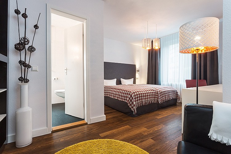 Wohnbeispiel Doppelzimmer im Ganter Hotel & Restaurant Mohren am Bodensee